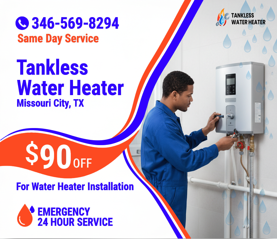 install heater Missouri City TX